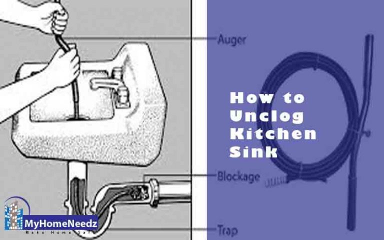 How to Unclog a Kitchen Sink (5 Proved Ways) | My Home Needz